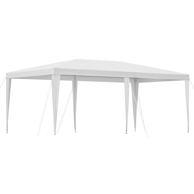 Instahut Gazebo 3x6m Wedding Party Marquee Tent Outdoor Event Camping Canopy Shade White GAZEBO-WED-T-FG-3X6-WH