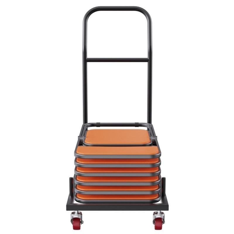 VEVOR 12 Chairs Folding Chair Storage Dolly Folding Chairs Rack Heavy Duty Iron V952-ZYTC203943YCTIW6PV0