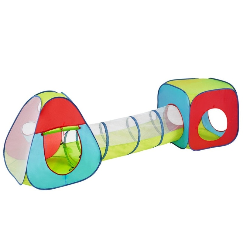 VEVOR 3 in 1 Kids Play Tent with Tunnel for Boys, Girls, Babies and Toddlers, Indoor/Outdoor Pop Up V952-PPSDZPX3DCS087RJTV0