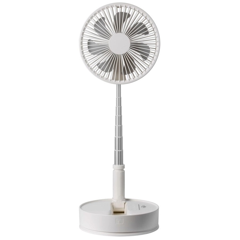 VEVOR 8 Inch Foldable Oscillating Standing Fan with Remote Control, 4 Speed Adjustable Portable Desk V952-CDFS8YCSSSF0UQN12V9