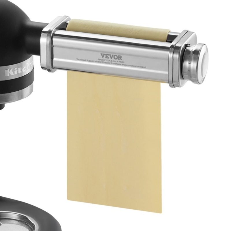 VEVOR Attachment for KitchenAid Stand Mixer, Stainless Steel Sheet Roller Attachment, V952-YDLMGL1JT00046BE1V0