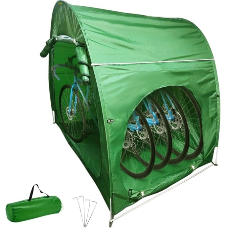 VEVOR Bike Cover Storage Tent, 420D Oxford Fabric Portable for 4 Bikes, Outdoor Waterproof Anti-Dust V952-ZXCCFPLSJDKBDWIWXV0