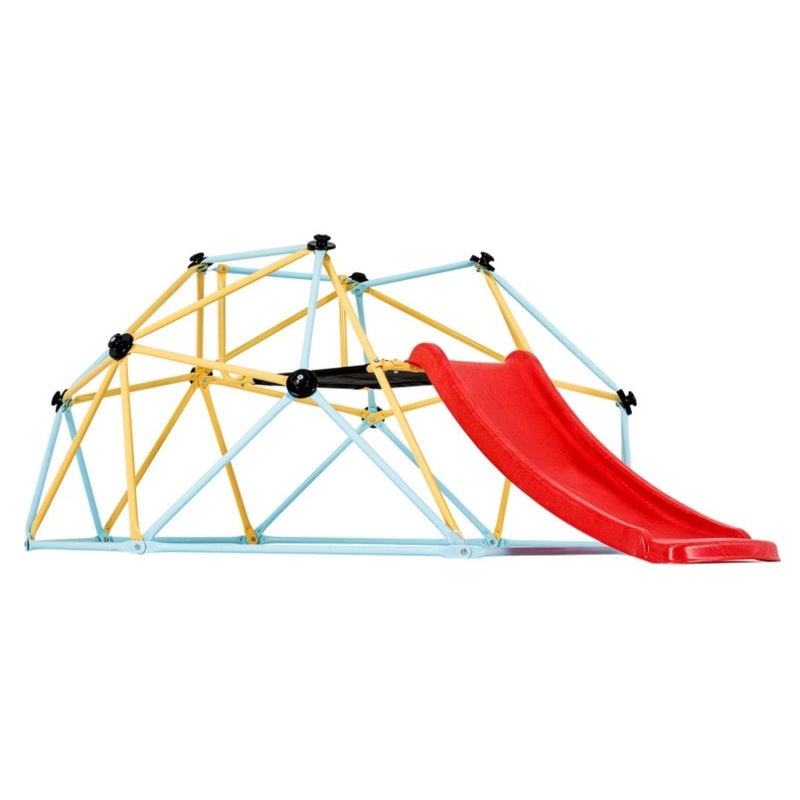 VEVOR Climbing Dome, 8FT Geometric Dome Climber with Slide, for Kids 3 to 9 Years Old, Jungle Gym V952-JHPDYX10FTHT5WB8CV0