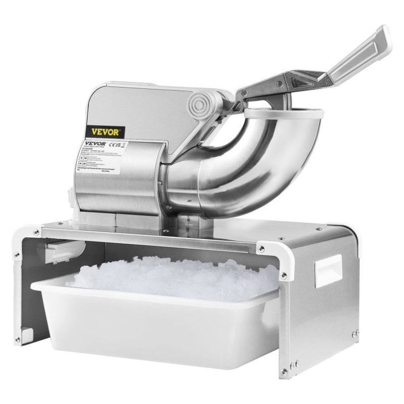 VEVOR Commercial Ice Shaver Crusher, 661lbs Per Hour Electric Snow Cone Maker, 350W Shaved Ice V952-WSDSLPBXG110VDAN2V3