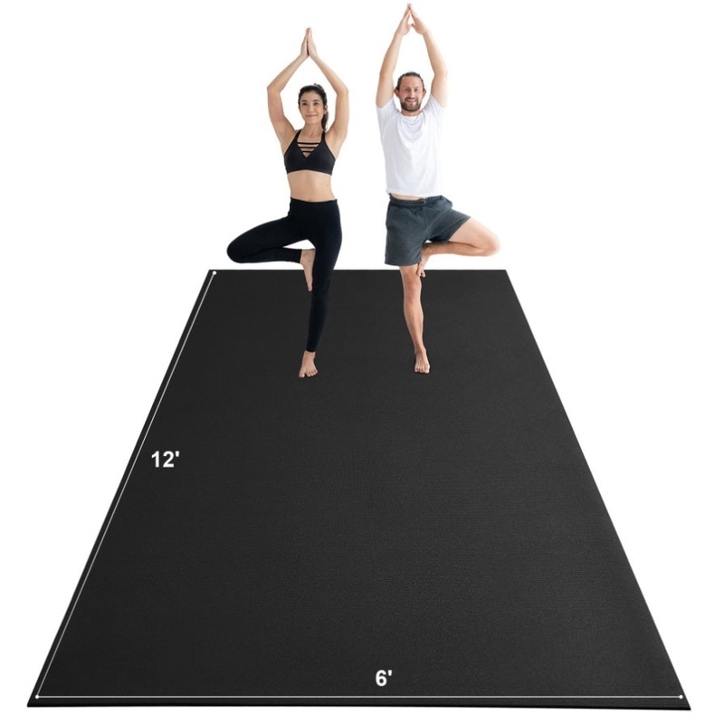 VEVOR Exercise Mat, Non Slip High Density Premium Yoga Mat, Exercise Yoga Mat for Men Women, Fitness V952-DXYJD6YC12YCNHT5EV0