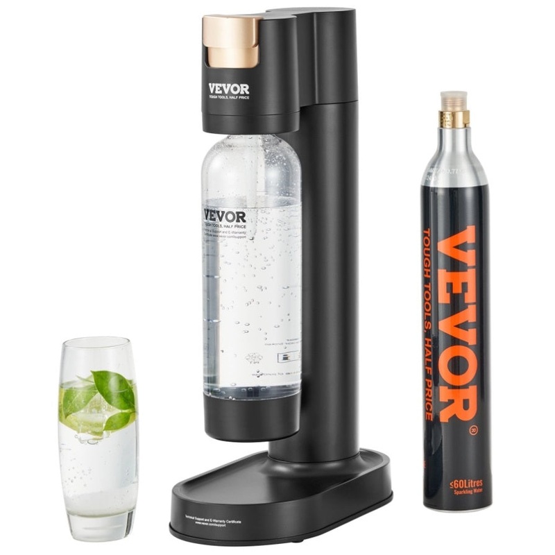 VEVOR Sparkling Water Maker, Soda Maker Machine for Home Carbonating, Seltzer Water Starter Kit with V952-SDSJHCO2QP1LMJ1VGV0