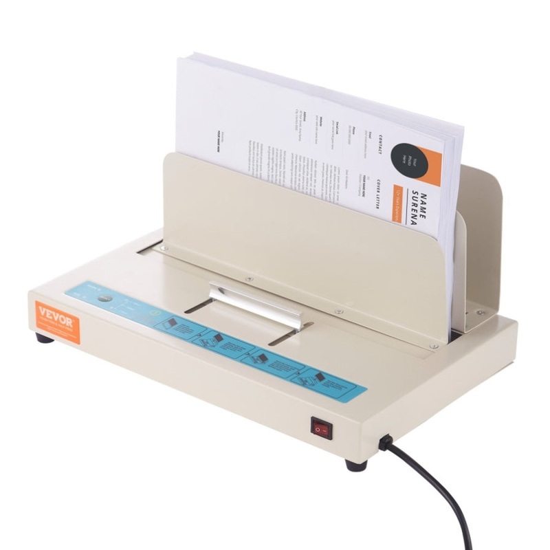 VEVOR Thermal Machine, 500 Sheets Capacity Book Machine, Thermal Book Binder 50mm V952-JZJ20500Z126NIUG7V3