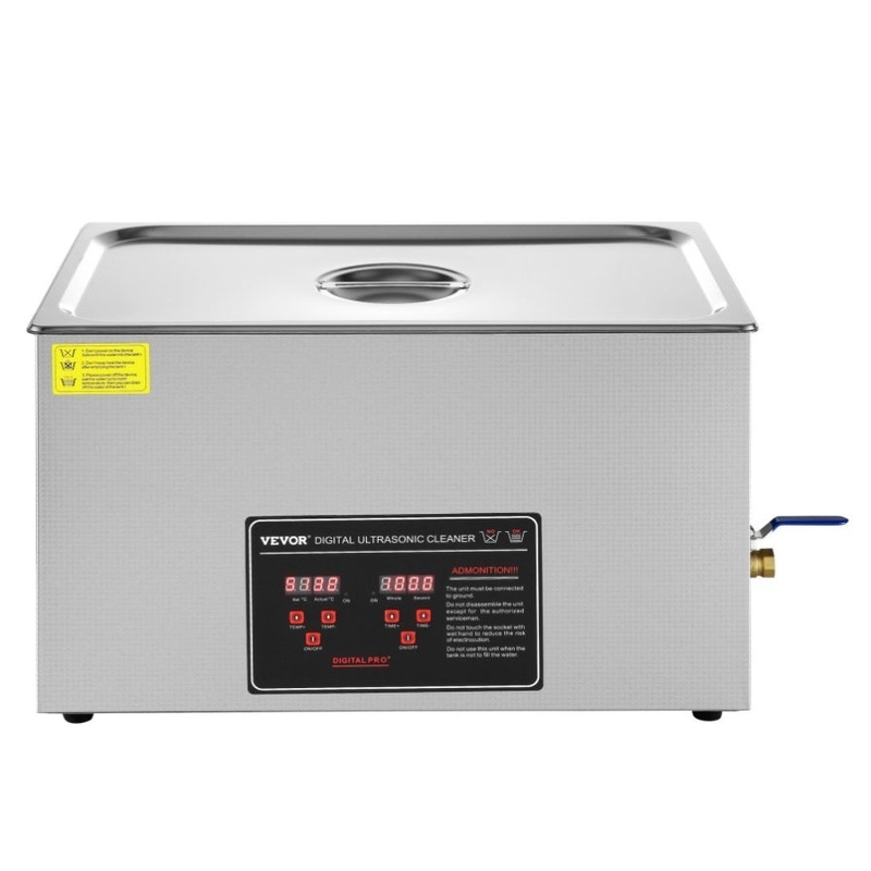 VEVOR Ultrasonic Cleaner with Digital Timer & Heater, Professional Ultra Sonic Jewelry Cleaner, V952-SXCSBQXJ30L004J75V3
