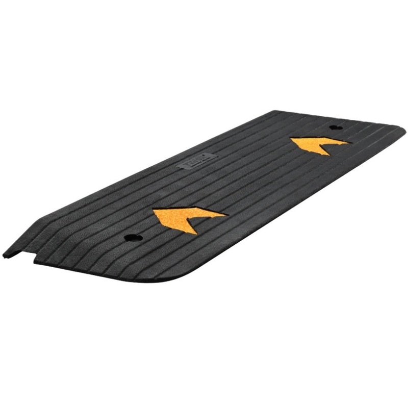 VEVOR Upgraded Rubber Threshold Ramp, 2.5 cm Rise Wheelchair Ramp Doorway, Natural Curb Ramp Rated V952-XBLYPDGB1445XG06OV0