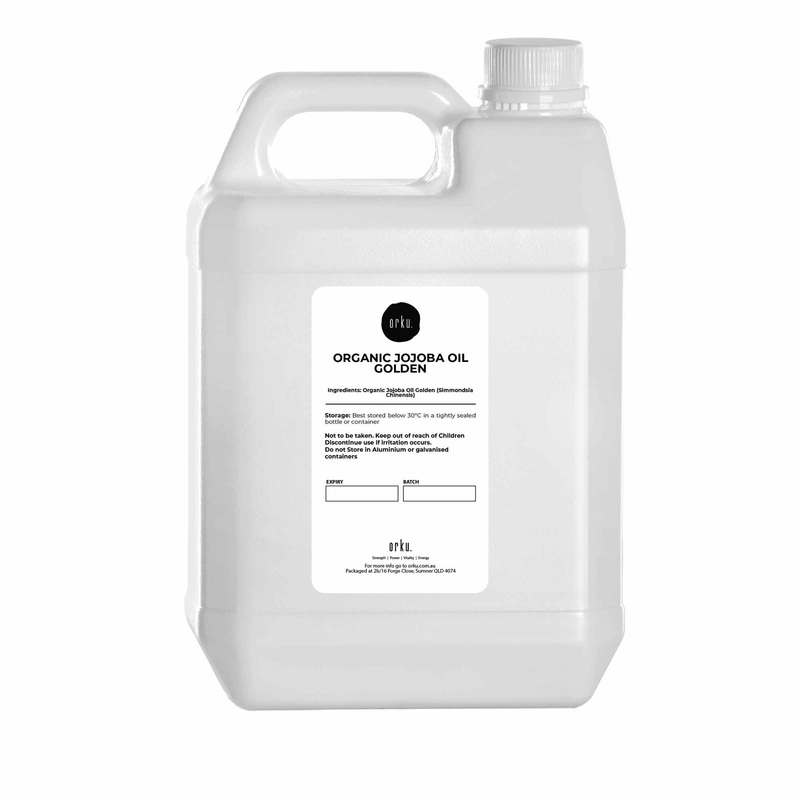 5L Organic Jojoba Oil – Golden Pure Cold Pressed Seed For Hair Skin Nails V238-SUPDZ-40232645558352