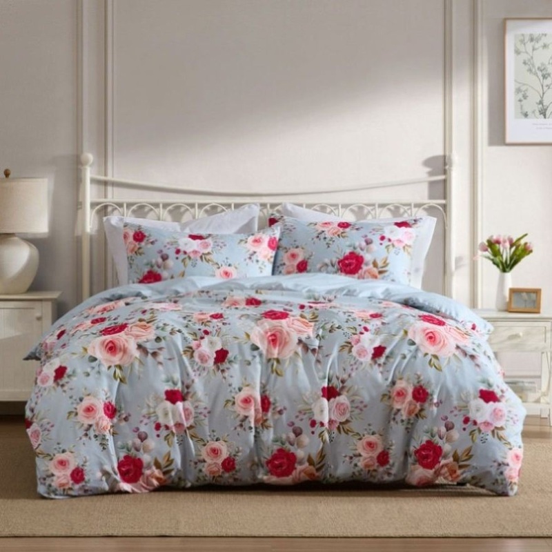 Ardor Amelie Multi Floral Printed Quilt Cover Set King V442-INT-QUILTCS-AMELIE-MULTI-KI