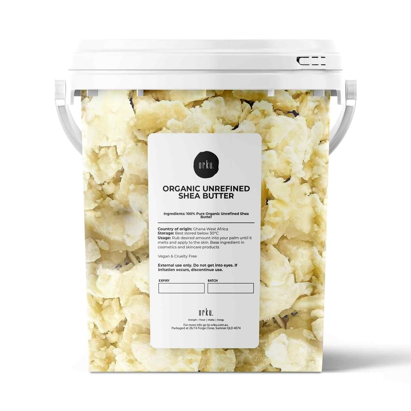 800g Organic Unrefined Shea Butter Tub – Raw Pure African Karite Chunks For Skin V238-SUPDZ-39444025704528