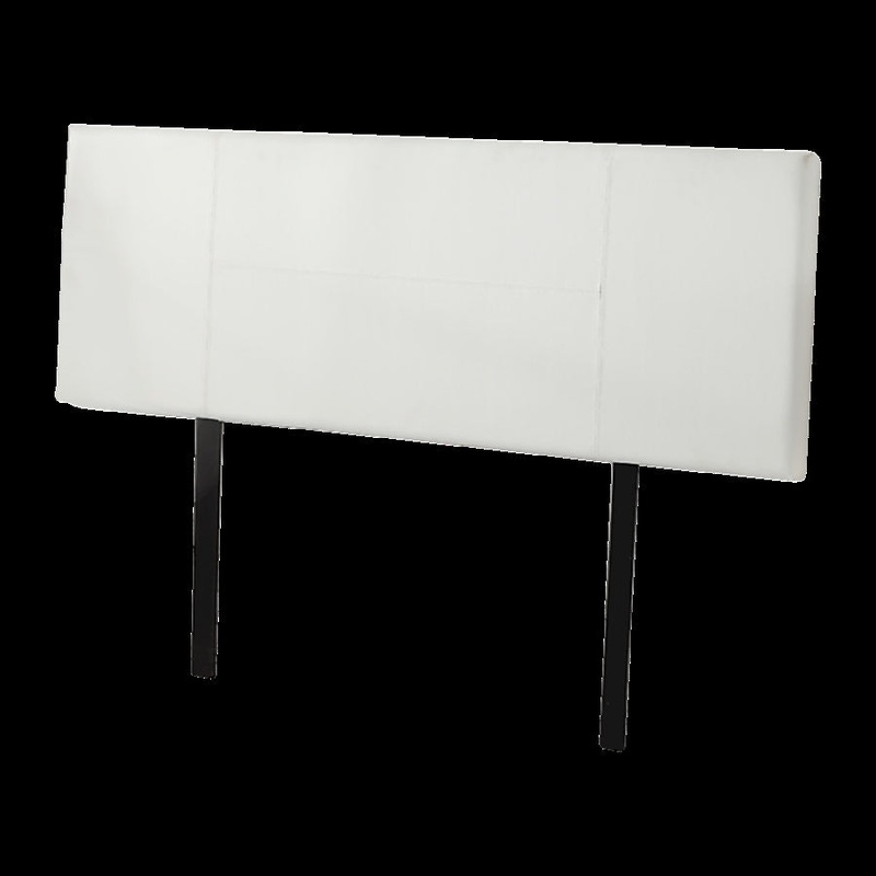 PU Leather Queen Bed Headboard Bedhead – White V63-768145
