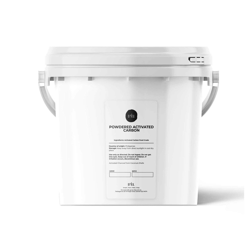 2.3Kg Activated Carbon Powder Coconut Charcoal Bucket – Water Filtration V238-SUPDZ-30725926748240
