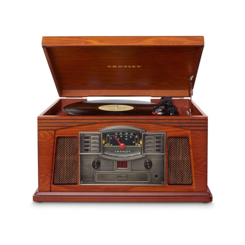 Crosley Lancaster Turntable With Bluetooth – Paprika V398-CR42D-PA