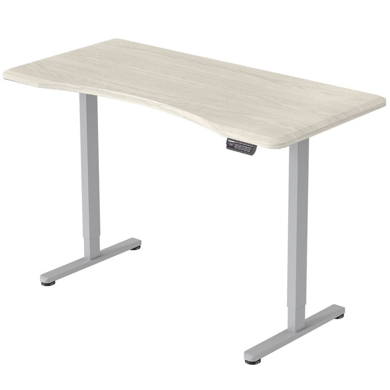 FORTIA Sit To Stand Up Standing Desk, 160x75cm, 72-118cm Electric Height Adjustable, Ergonomically V219-ADKASTFO6WOSA