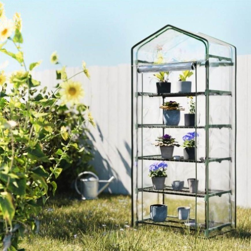 Greenfingers Greenhouse 5 Tiers Mini Green House Garden Bed Planter Box 1.9×0.7×0.5M GH-MINI-F-5T-TP