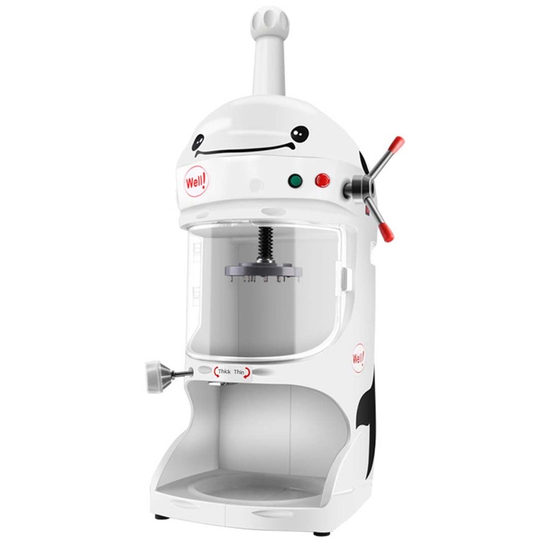 SOGA 350W Commercial Ice Shaver Crusher Machine Automatic Snow Cone Maker ICESHAVERBY118