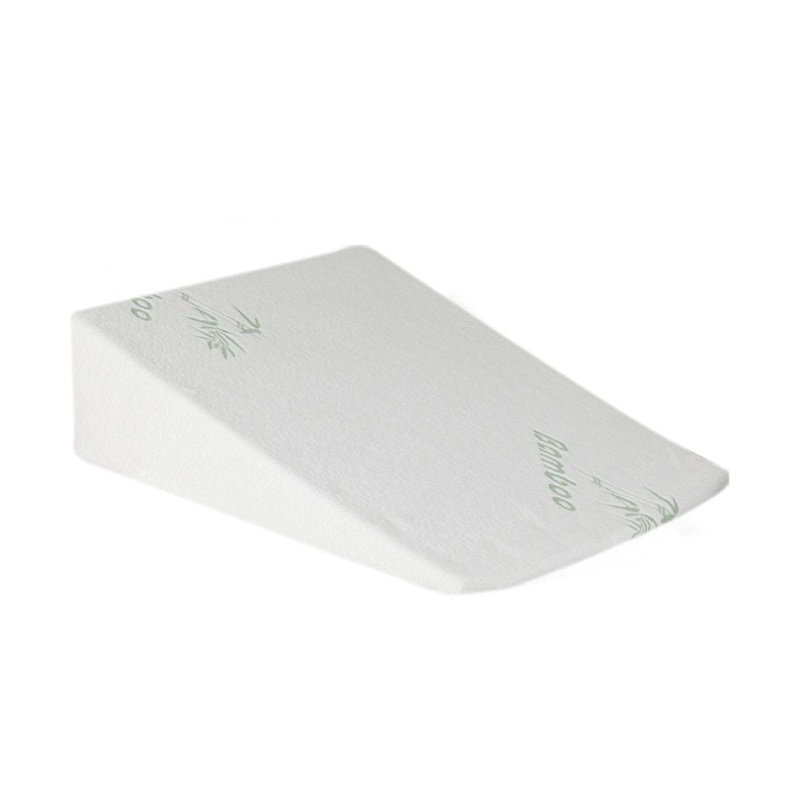 DreamZ Bedding Wedge Pillow Memory Foam White 19 EG0134-WH-19
