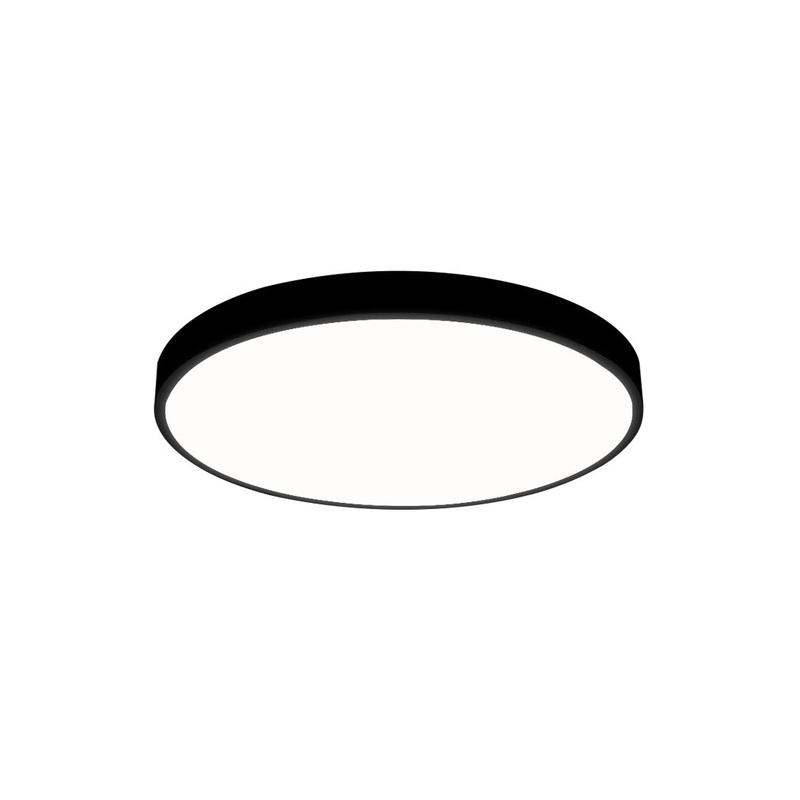 EMITTO 3-Colour Ultra-Thin 5CM LED Ceiling 36W Black LI0372-36W-BK