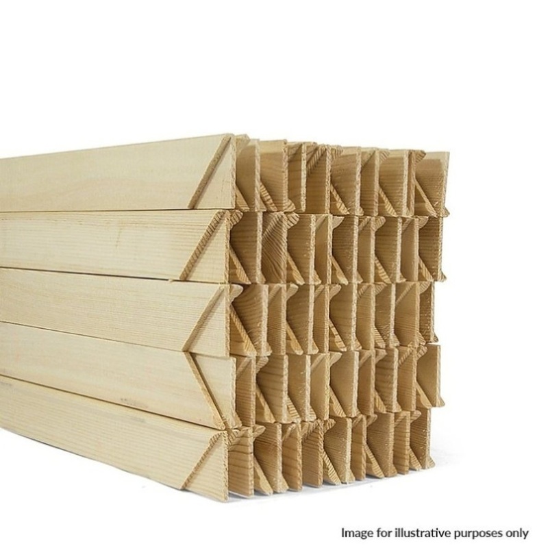 50x Canvas Stretcher Bars Frames Pine Wood V63-952551