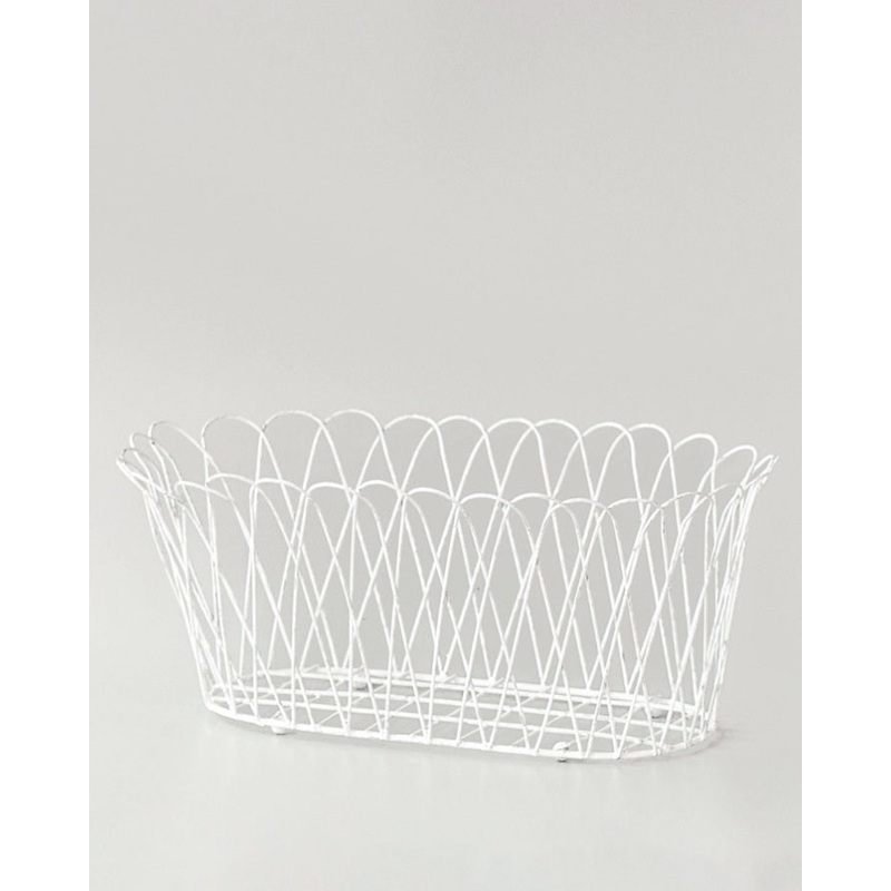 casa-verde-wire-planter-alfabia-double-antique-white V758-CV05067W