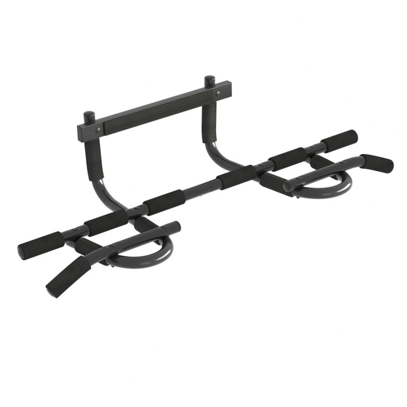 Everfit Pull Up Bar 104CM Doorway Chin Up Horizontal Bar Gym PUB-A-L-BK