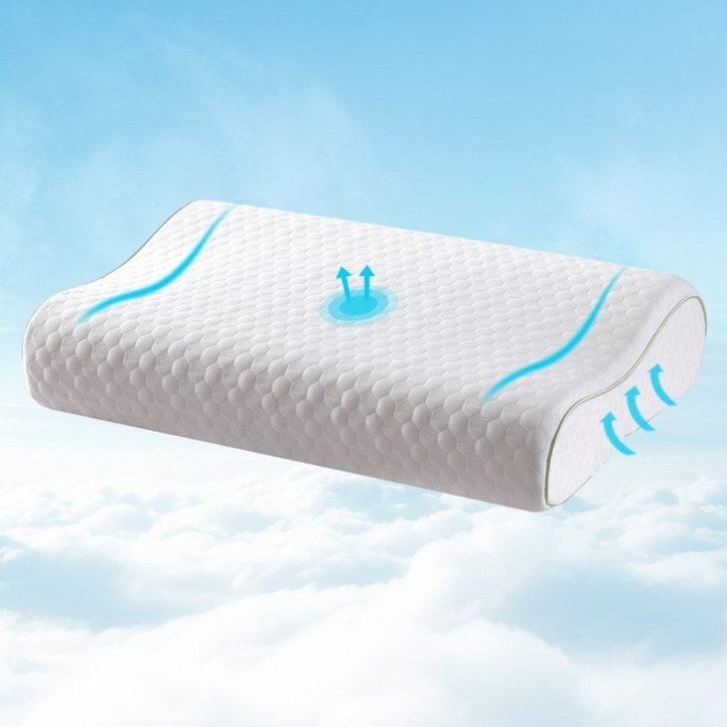 Giselle Memory Foam Pillow Contour Neck PILLOW-PC06-WH
