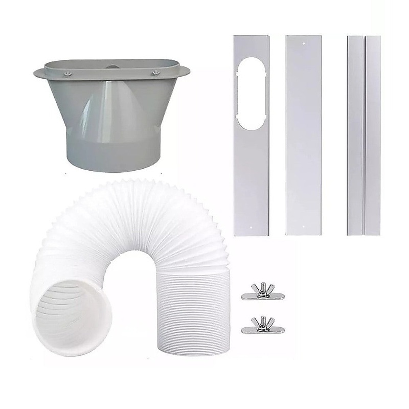 Portable Air Conditioner Window Slide Kit Part Exhaust Adaptor Hose Pipe & Plate V63-952621