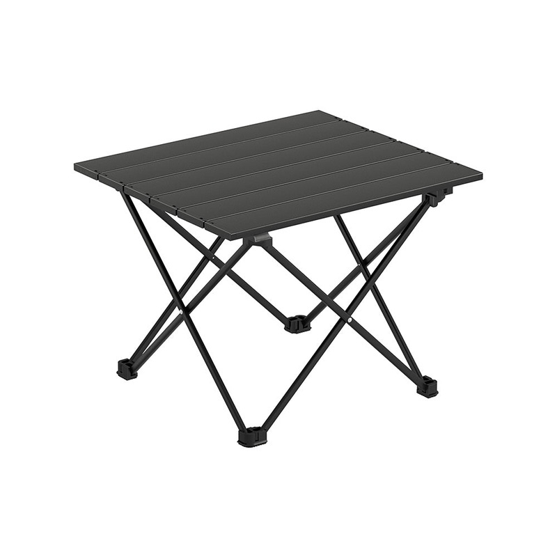 Weisshorn Folding Camping Table 40CM Roll Up Outdoor Picnic BBQ Aluminium Desk CAMP-C-T-ALUM-40