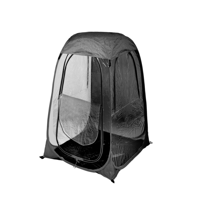 2x Mountview Pop Up Tent Camping Weather Black UA0137-BKX2