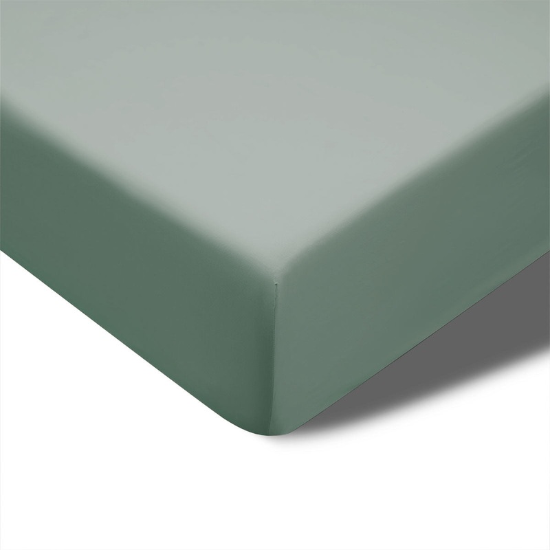 Accessorize 400TC Sage Bamboo Cotton Fitted Sheet 40cm Wall Queen V442-HIN-FITTEDS-BAMBOOCOTTON40CM-SAGE-QS