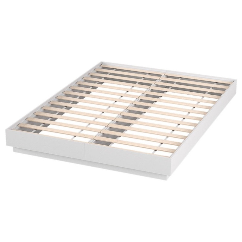 Artiss Queen Bed Frame with 16Colour Led Light Wooden Platform Bed Base DAYGLOW WBED-DAYGLOW-Q-WH-ABC