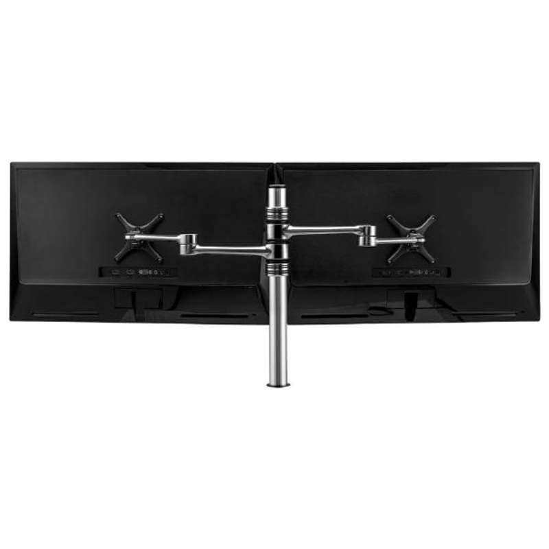 Atdec Dual Monitor Mount Independant Swing Arms on Post. Up to 32, Max load: 8kg , 5.5kg 13AFS-AT-DC