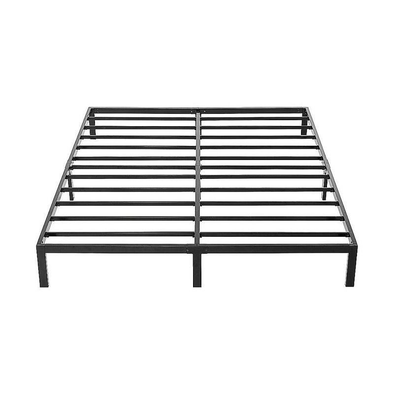 King Full Metal Bed Frame Base  Sturdy Steel Bed Base for Australian Mattress V63-931581