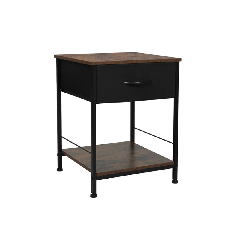 Levede Bedside Tables End Table Storage CH1096-DG