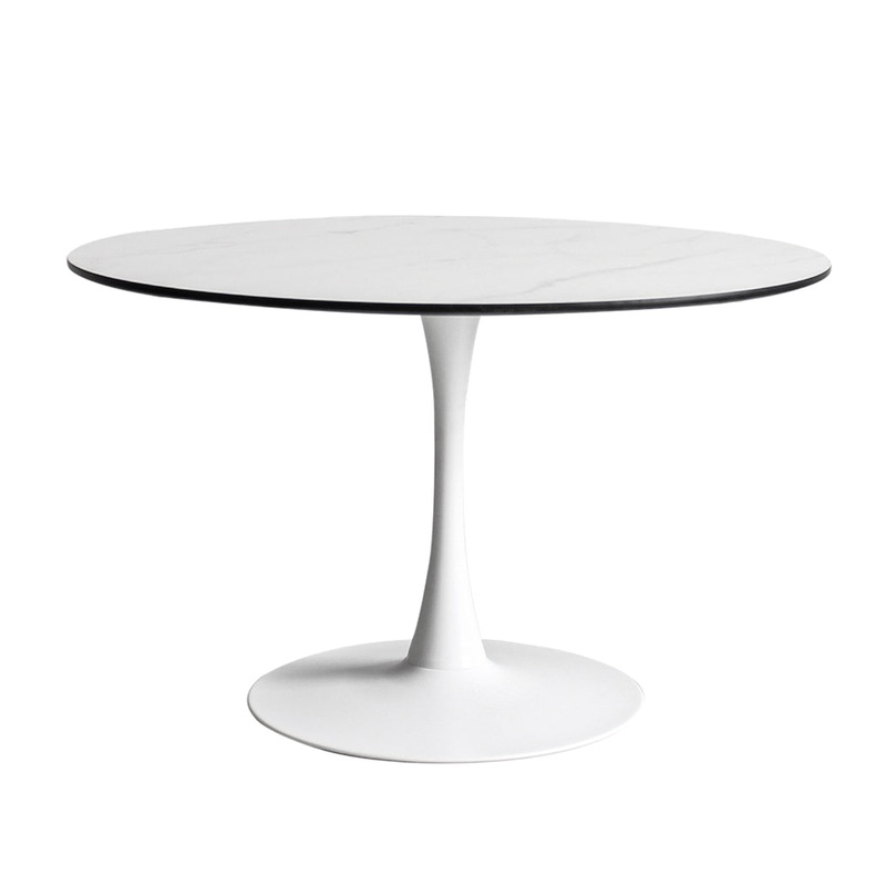 Levede Dining Table Kitchen 6 Person CH1102-WH-120CM