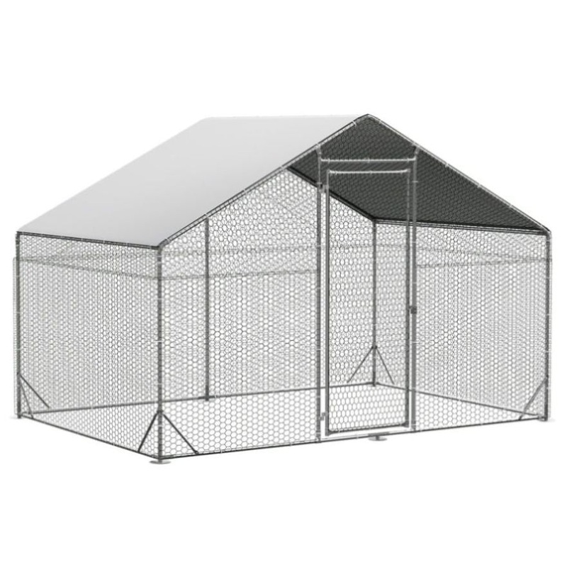 Pawz 200x300x194cm Large Metal Walk-in Chicken Coop Cage PT1265-200
