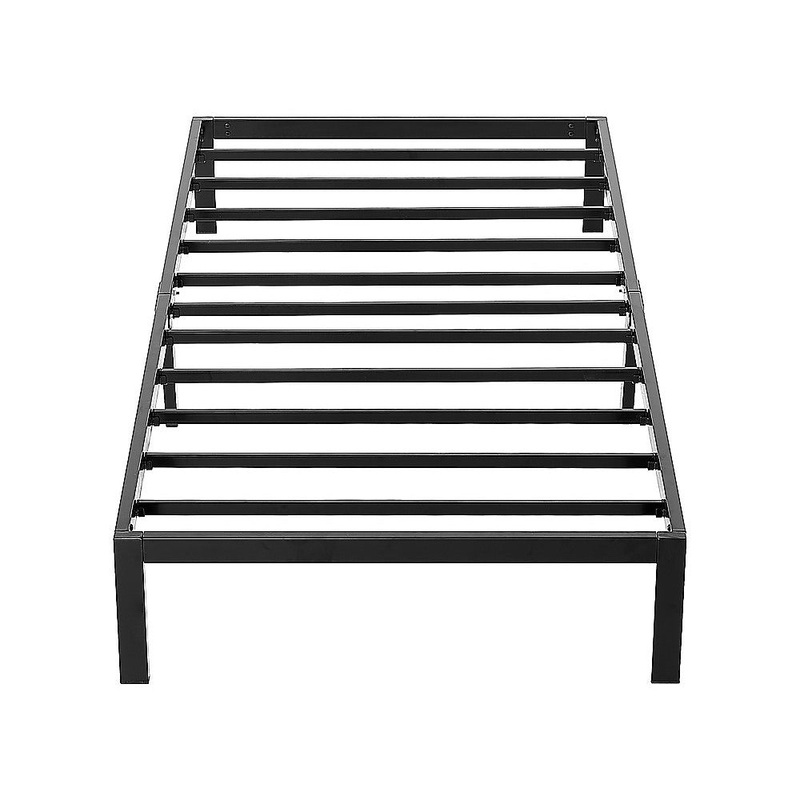 Single Full Metal Bed Frame Base  Sturdy Steel Bed Base for Australian Mattress V63-931601