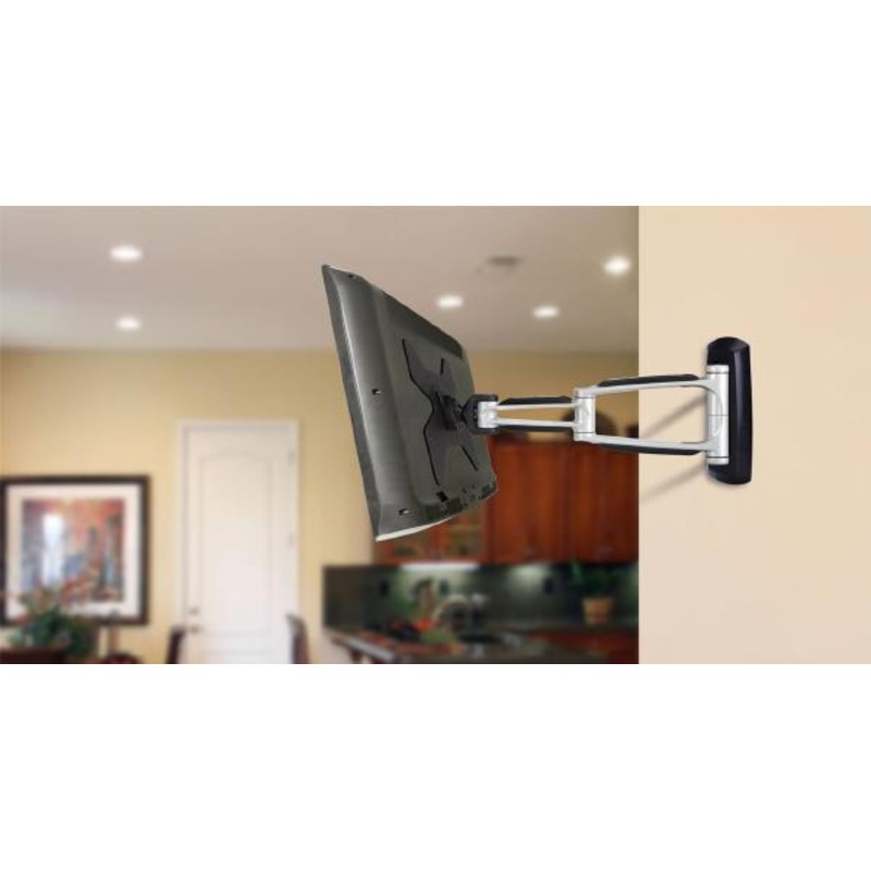 Atdec Telehook 1040 Full Motion Wall Mount. Max load 25kg. VESA up to 200×200. 3 pivot points. 13TH-1040-VFM