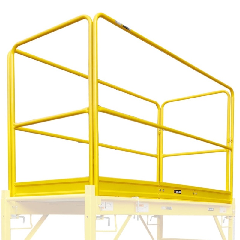 Baumr-AG Safety Guard Rail for Adjustable Mobile Scaffold V219-LDRSCFBMRAGDR