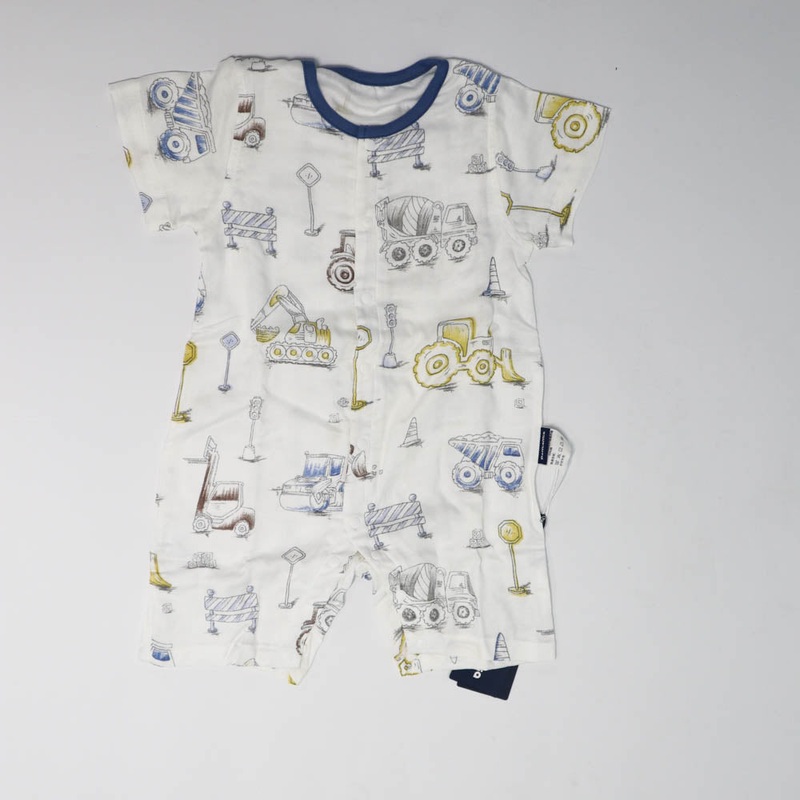 Domia Silky Bamboo Short Sleeve Baby Romperr Engineering Team M DTK10016