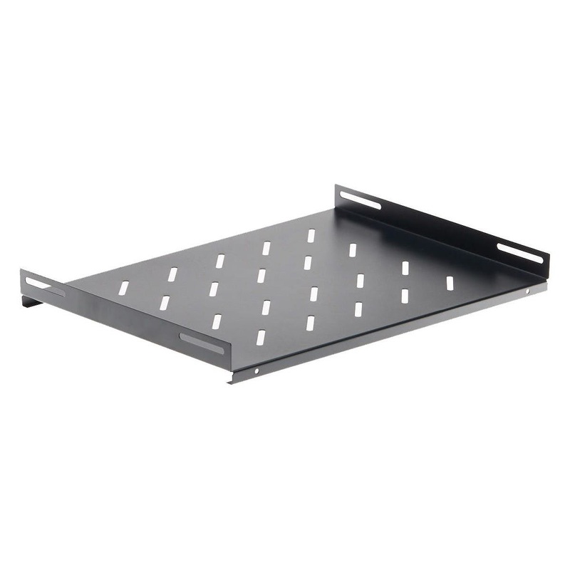 4Cabling 1RU Fixed Shelf for 600mm Deep HINGED Wall Mount Server Rack 002.003.0500