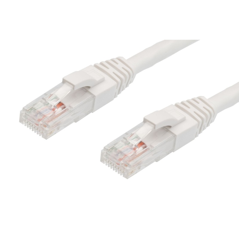 1m RJ45 CAT6 Ethernet Network Cable | 50 Pack White 004.002.3003.50PACK