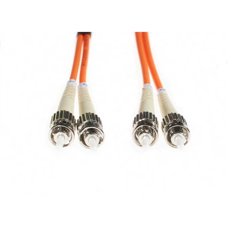 20m ST-ST OM1 Multimode Fibre Optic Cable | Orange FL.OM1STST20M