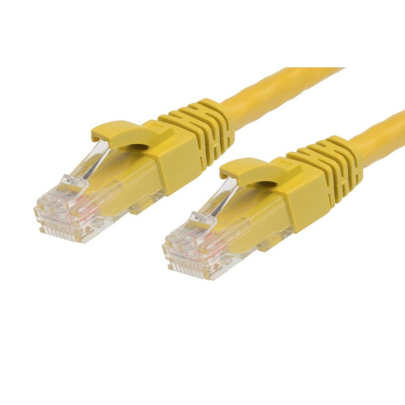 50m RJ45 CAT6 Ethernet Network Cable | Yellow 004.002.6050