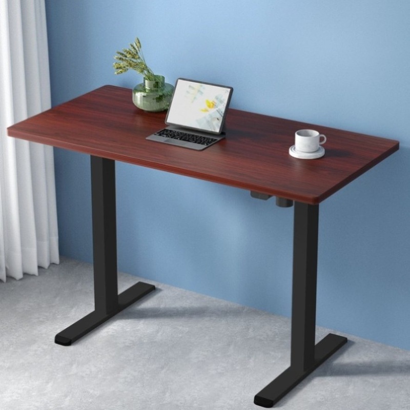 Artiss Standing Desk Motorised Walnut 140CM HASD-114G-BKDF-WADB-140