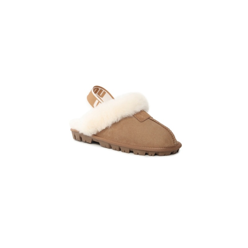 DKUGG ANSLEY SLIPPER – Size L 39/40 – Chestnut V1021-DK091_CHESTNUT_L