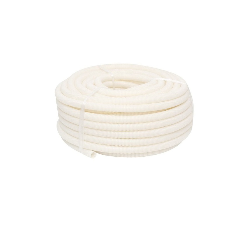 4C | 20mm Corrugated Conduit Medium Duty White 25 meter/roll 040.040.0437