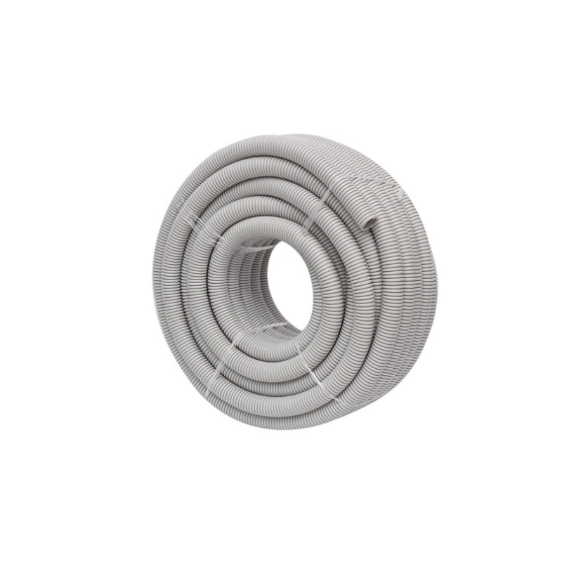 4C | 25mm Corrugated Conduit Medium Duty Grey 25 meter/roll 040.040.0423